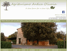 Tablet Screenshot of anticaolivaia.com